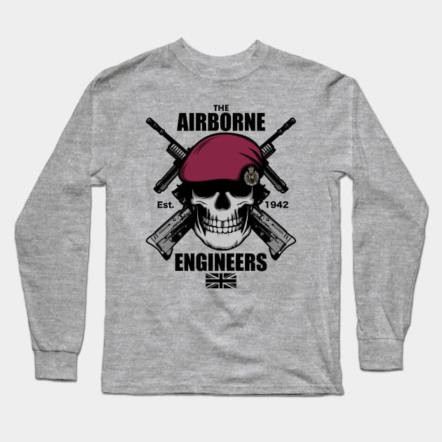 Airborne Engineers Long Sleeve T-Shirt by TCP